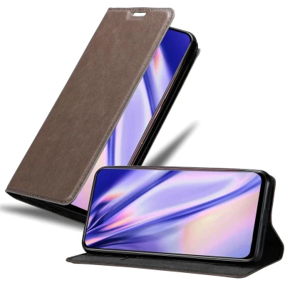Afbeelding van Cadorabo Hoesje geschikt voor Vivo V15 PRO in KOFFIE BRUIN Beschermhoes met magnetische sluiting, standfunctie en kaartvakje Book Case Cover Etui