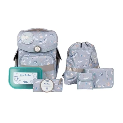 Afbeelding van School Mood Timeless Air+ schooltas set 7st.