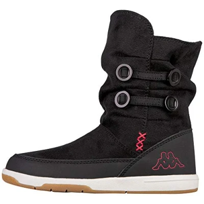 Afbeelding van Kappa Snowboots voor kinderen, Maat: 33, Black/pink Textiel/ synthetisch