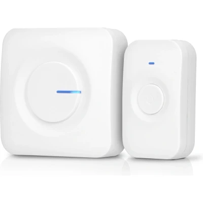 Afbeelding van Alecto ADB20 Draadloze deurbel, wit White