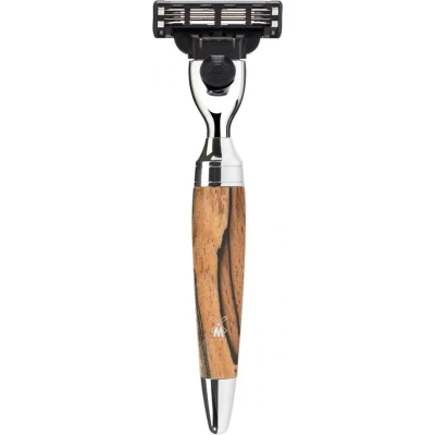 Afbeelding van Muhle Stylo scheermes Mach3 Beukenhout