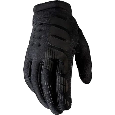 Afbeelding van 100% Brisker Crosshandschoenen Zwart maat L