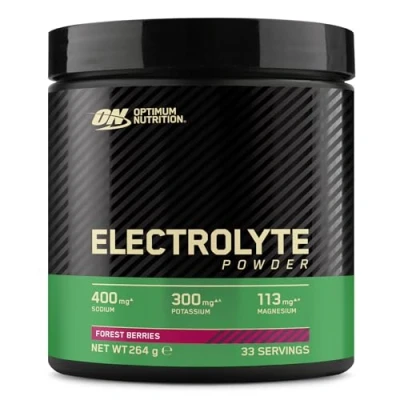 Afbeelding van Optimum Nutrition Electrolyte Powder Bosvruchten Elektrolyten Sportdrank Suikervrij Electrolytes Drink 246 gram (33 Servings)