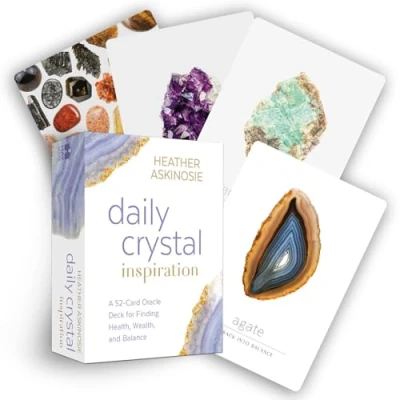 Afbeelding van Something Different Orakel kaarten Daily Crystal Inspiration Multicolours