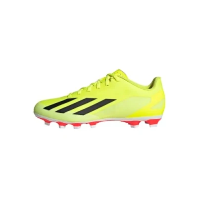 Afbeelding van adidas Performance X Crazyfast CLUB FXG Voetbalschoenen met kunststof noppen, Heren, Maat: 42 2/3, Solar yellow 2/core black/footwear white