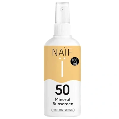 Afbeelding van Naif Minerale Zonnebrand Spray SPF50