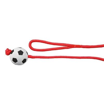 Afbeelding van Trixie Voetbal Aan Touw Schuimrubber Drijvend 6X6X100 CM