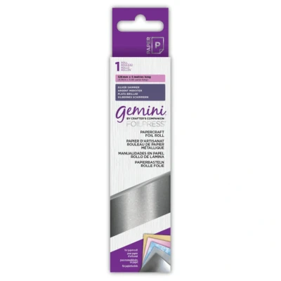 Afbeelding van Gemini Papercraft Folie Zilver Shimmer