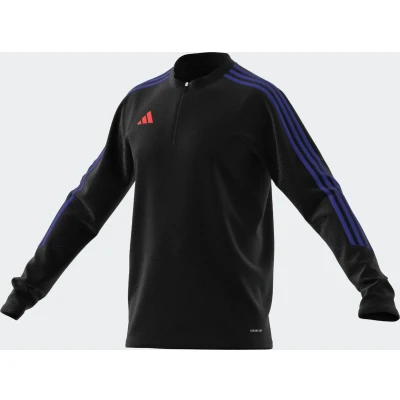 Afbeelding van ADIDAS tiro23 cb trtop T shirt voetbal train lm heren Black/Black/White