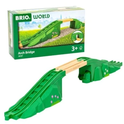 Afbeelding van BRIO World Boogbrug Klassiek Treinaccessoire 3 delige Set