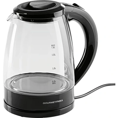 Afbeelding van GourmetMaxx Waterkoker Aantal/Volume: 1.8 l Zwart
