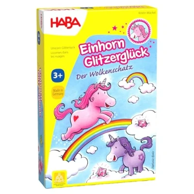 Afbeelding van Haba Kinderspel Einhorn Glitzerglück Der Wolkenschatz (du)