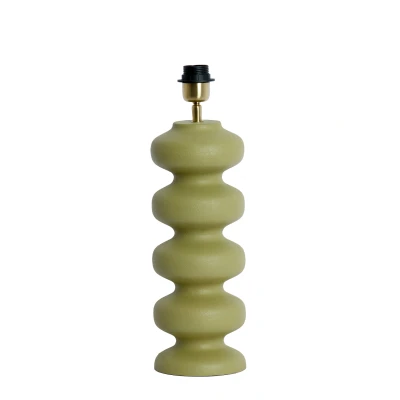 Afbeelding van Light &amp; Living Lampvoet SOROCA Ø15x42cm Groen