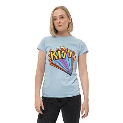Afbeelding van Kiss Made For Lovin&#039; You Heren T shirt XL Zwart