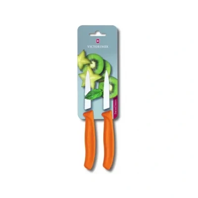Afbeelding van Victorinox Kartel Groenteschilmes Oranje 2 Stuks Keukengerei