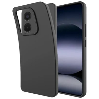 Afbeelding van Just in Case Soft Design Xiaomi Redmi Note 14 4G Back Cover Zwart