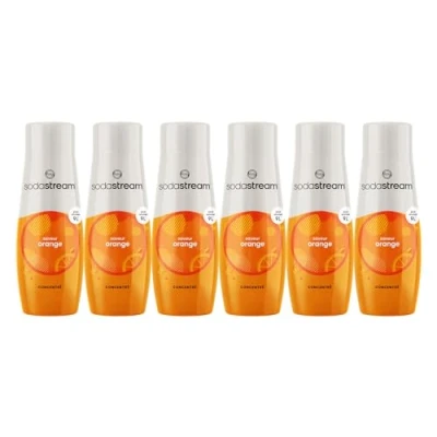 Afbeelding van SODASTREAM Concentrates Verpakking van 6 sinaasappelconcentraten Tot 54 liter dranken 440 ml