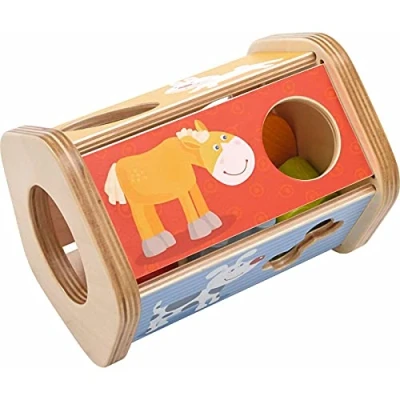 Afbeelding van HABA Sortierbox Stecksnack Houten speelgoed voor kinderen, Maat: One Size, Multi coloured