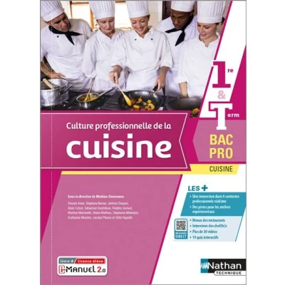 Image de Culture professionnelle de la Cuisine 1re/Term Bac pro Livre + Licence élève 2022