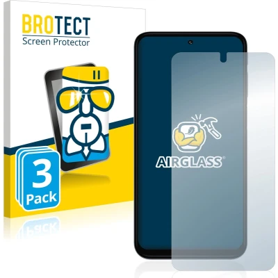 Afbeelding van BROTECT Screenprotector voor Motorola Moto G31 Folie Beschermfolie Beschermglas transparant (3 Stuks)