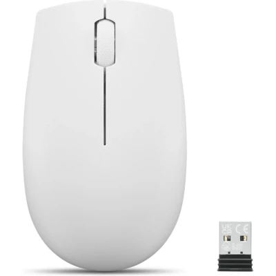 Afbeelding van Lenovo 300 Wireless Compact Muis Draadloos Optisch Lichtgrijs 3 Toetsen 1000 dpi