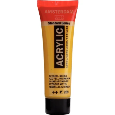 Afbeelding van Amsterdam acryl 269 azogeel middel 20 ml