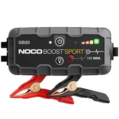 Afbeelding van Noco, Starters, Startaccu met laadfunctie GB20 12V 400A (500 A, 2000 mAh)