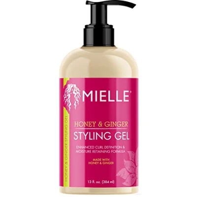 Afbeelding van Mielle Organics Honing en gember stylinggel 368,5 g, wit, 384 ml (1 stuk)