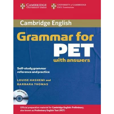Afbeelding van Cambridge Grammar For Pet Book With Answers And Audio Cd