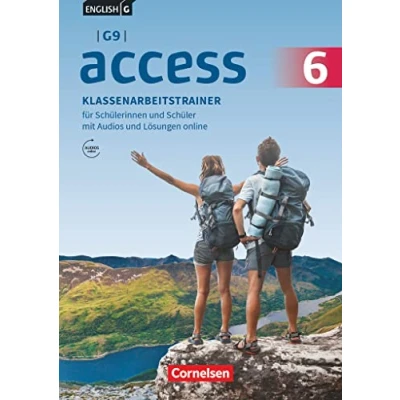 Afbeelding van English G Access G9 Band 6: 10. Schuljahr Klassenarbeitstrainer mit Audios und Lösungen online