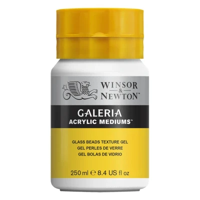 Image de Winsor &amp; Newton Galeria gel de texture billes transparentes (250 ml)