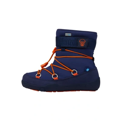 Afbeelding van Affenzahn Snowy Snowboot/Winterstiefel Snowboots voor kinderen, Maat: 27, Blau Polyester