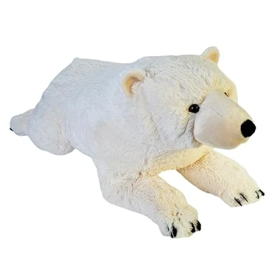 Afbeelding van Pluche ijsbeer knuffel 76 cm