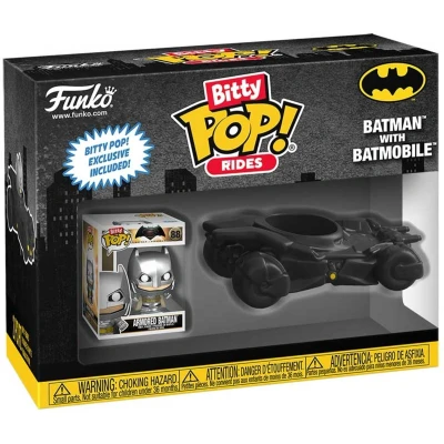Afbeelding van Funko Bitty Bop Rides Batman With Batmobile