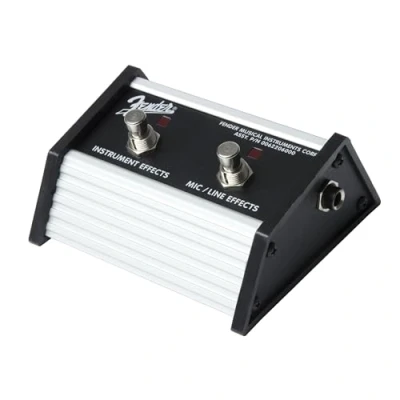 Afbeelding van Fender 2 Button Footswitch voorAcousta sonic Jr. DSP + Acoustasonic Voetschakelaar voor gitaarversterkers