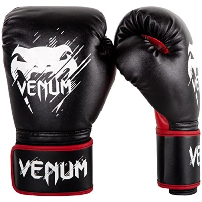 Afbeelding van Venum Contender Kids Bokshandschoenen Zwart Rood 6 oz