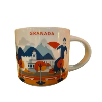Afbeelding van STARBUCKS Granada (Spanje) You Are Here Collection, koffiemok 414 ml