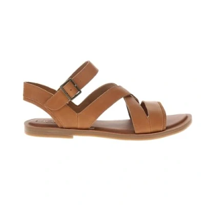 Afbeelding van TOMS Sloane Sandalen, Dames, Maat: 42, Tan Leer