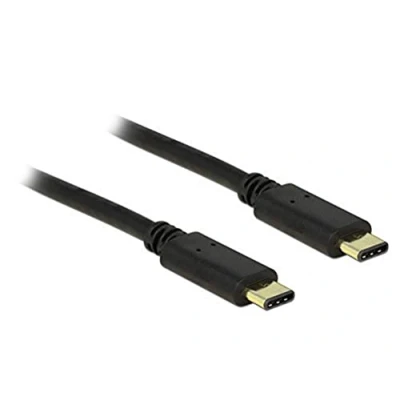Afbeelding van Premium USB C naar kabel USB2.0 tot 20V/3A / zwart 2 meter