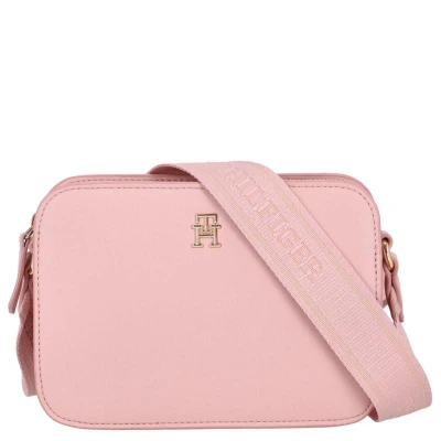 Afbeelding van Tommy Hilfiger Logotape Camera BAG Schoudertas, Dames, Maat: One Size, Pink