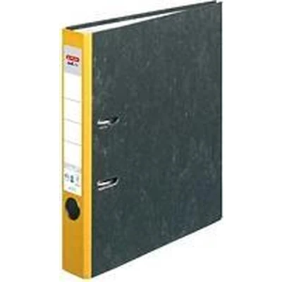 Afbeelding van Herlitz Ordner maX.file nature A4 5cm geel gewolkt