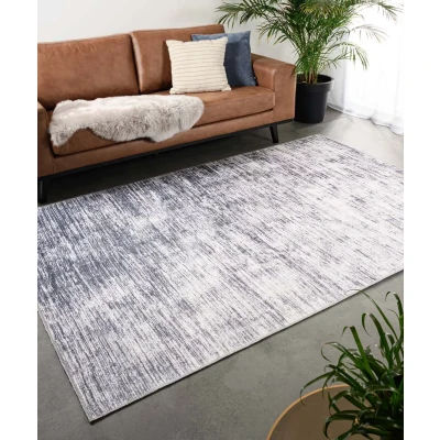 Afbeelding van Vintage Vloerkleed Fade Blend Grijs 76x150 Cm