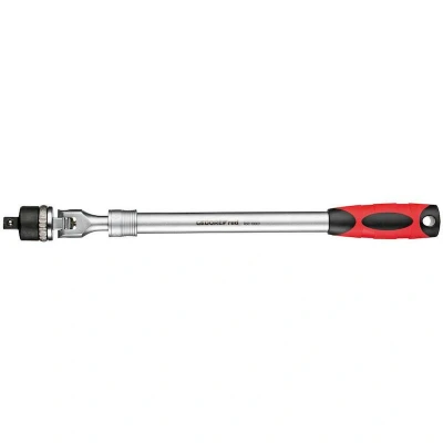 Image de GEDORE RED R60110009 cliquet télescopique commutable avec genouillère et poignée 2C 1/2&quot; 430 580 mm 3300523