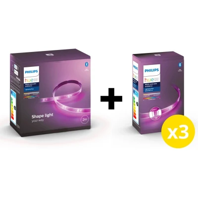 Afbeelding van Philips Hue Lightstrip Plus 5m White &amp; Color Ambiance