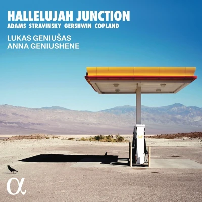 Afbeelding van Lukas Geniusas Anna Geniushene Hallelujah Junction: Adams, Stravinsky, Gershwin, Bernstein (CD)