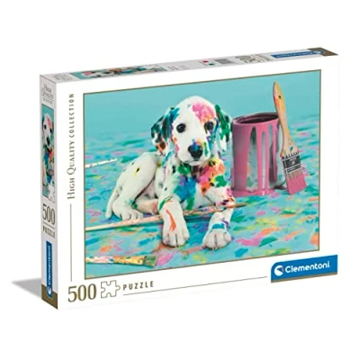 Afbeelding van Clementoni Puzzel 500 Stukjes High Quality Collection The Funny Dalmatian, Voor Volwassenen en Kinderen, 14 99 jaar, 35150