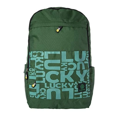 Afbeelding van Biggdesign Moods Up Lucky Rugtas Rugzak Schooltas Sporttas Groen