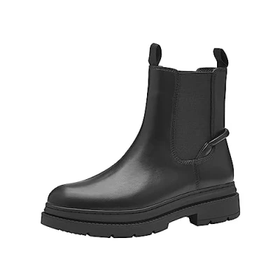 Afbeelding van Tamaris Online Exclusive Korte laarzen, Dames, Maat: 40, Black Hoogwaardig imitatieleer