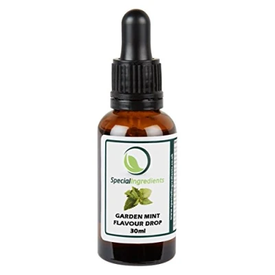 Afbeelding van Special Ingredients Garden Mint (tuinmunt) Flavour Drop 30 ml (etiketten en handleiding in het Duits)