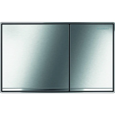 Afbeelding van Geberit Sigma60 bedieningsplaat, voor 2 toets spoeling, vlak